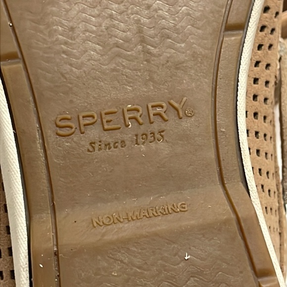 🎉HP🎉Sperry Top Sider Perforated Boat Shoes - Picture 9 of 12